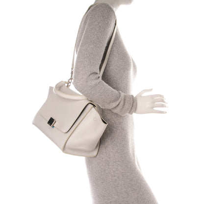 Celine Liege Calfskin Small Trapeze White 2 of 7