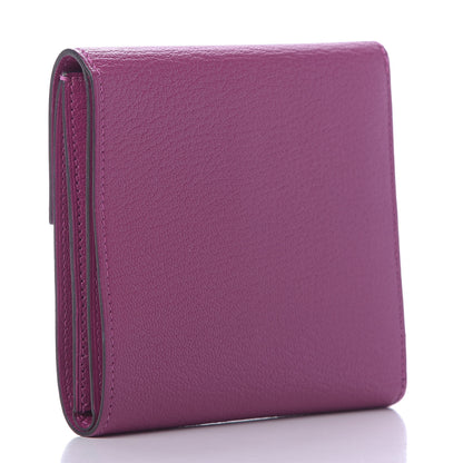 Hermes Chevre Mysore Clic 12 Wallet Rose Pourpre 3 of 10