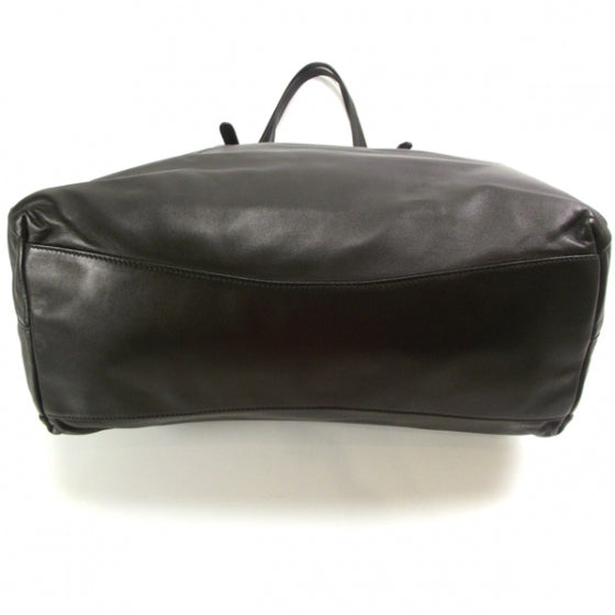 Nappa Tote Black