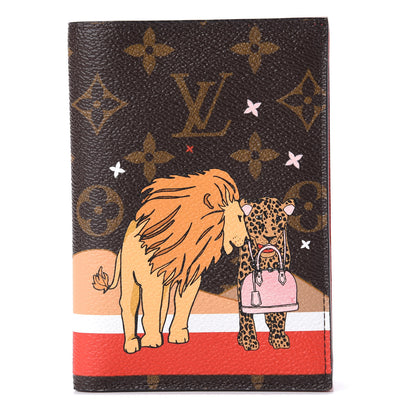 Louis Vuitton Monogram 2018 Christmas Animation Passport Cover 1 of 8