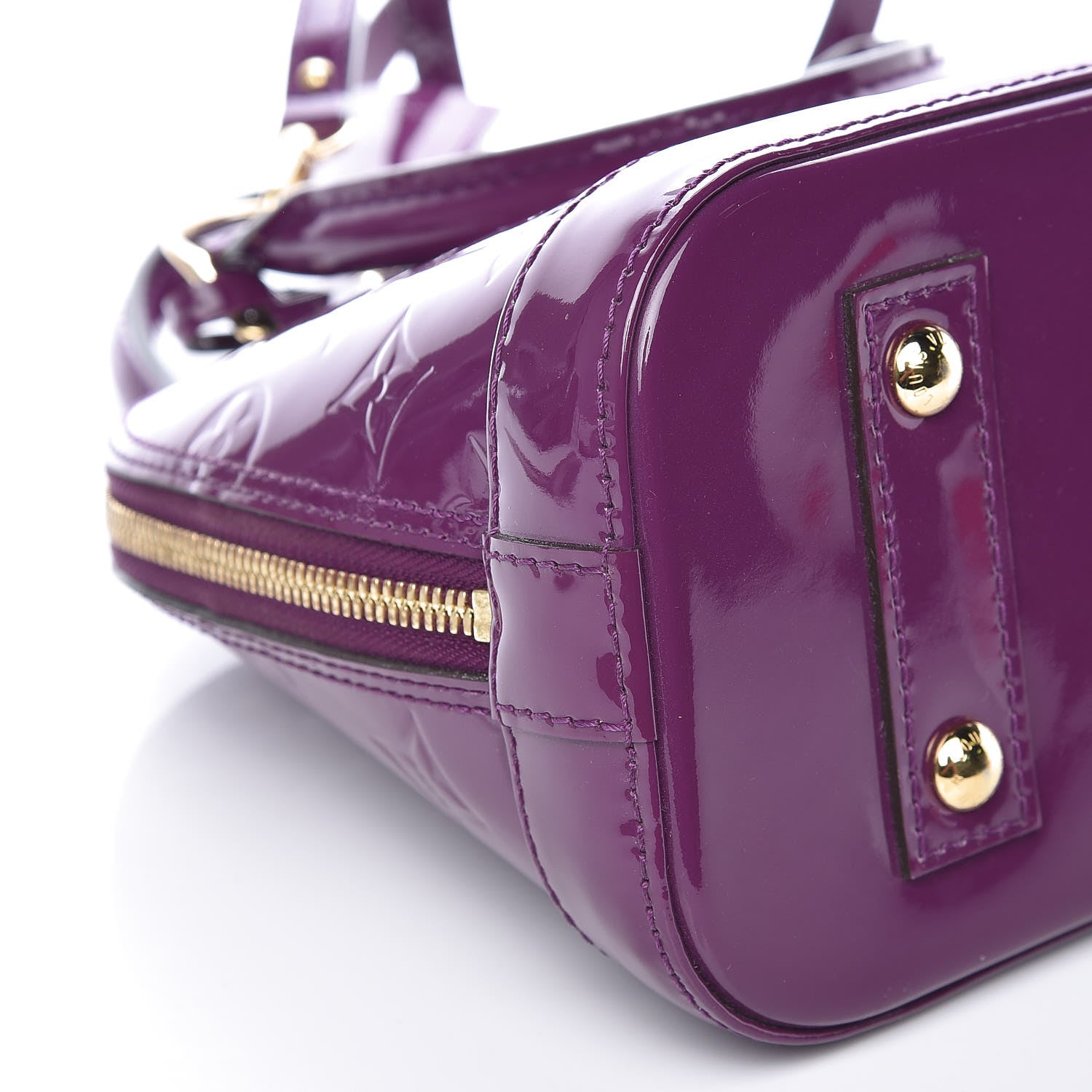 Louis Vuitton Vernis Alma BB Amethyste 5 of 8