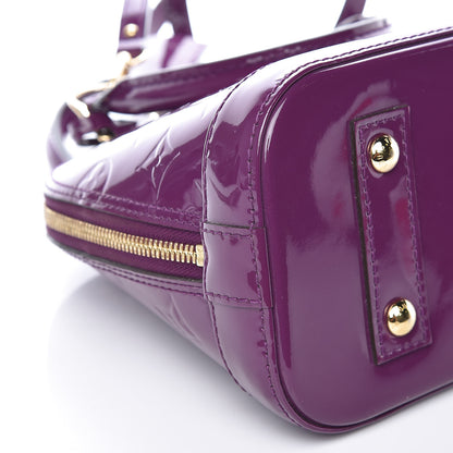 Louis Vuitton Vernis Alma BB Amethyste 5 of 8
