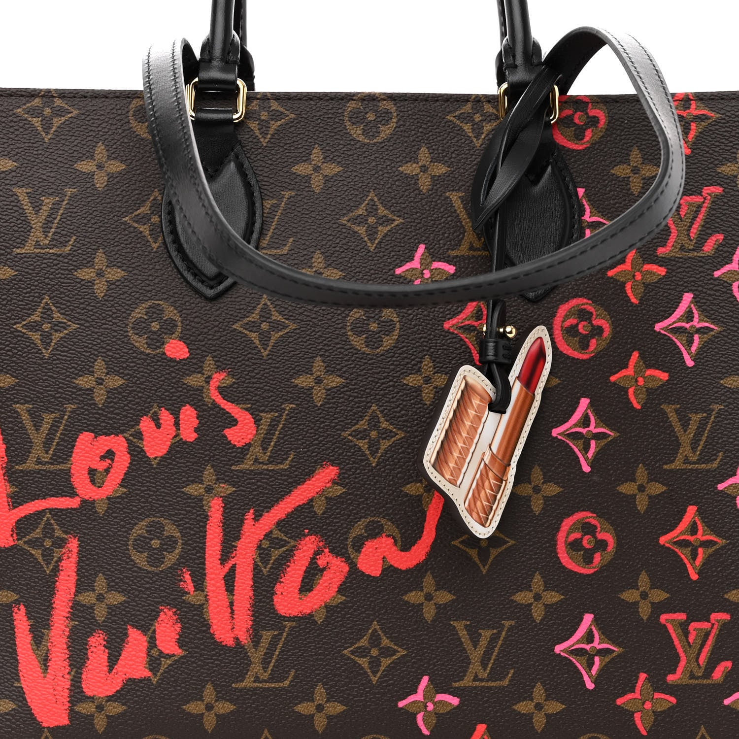 Louis Vuitton Monogram Fall In Love Onthego MM 7 of 9