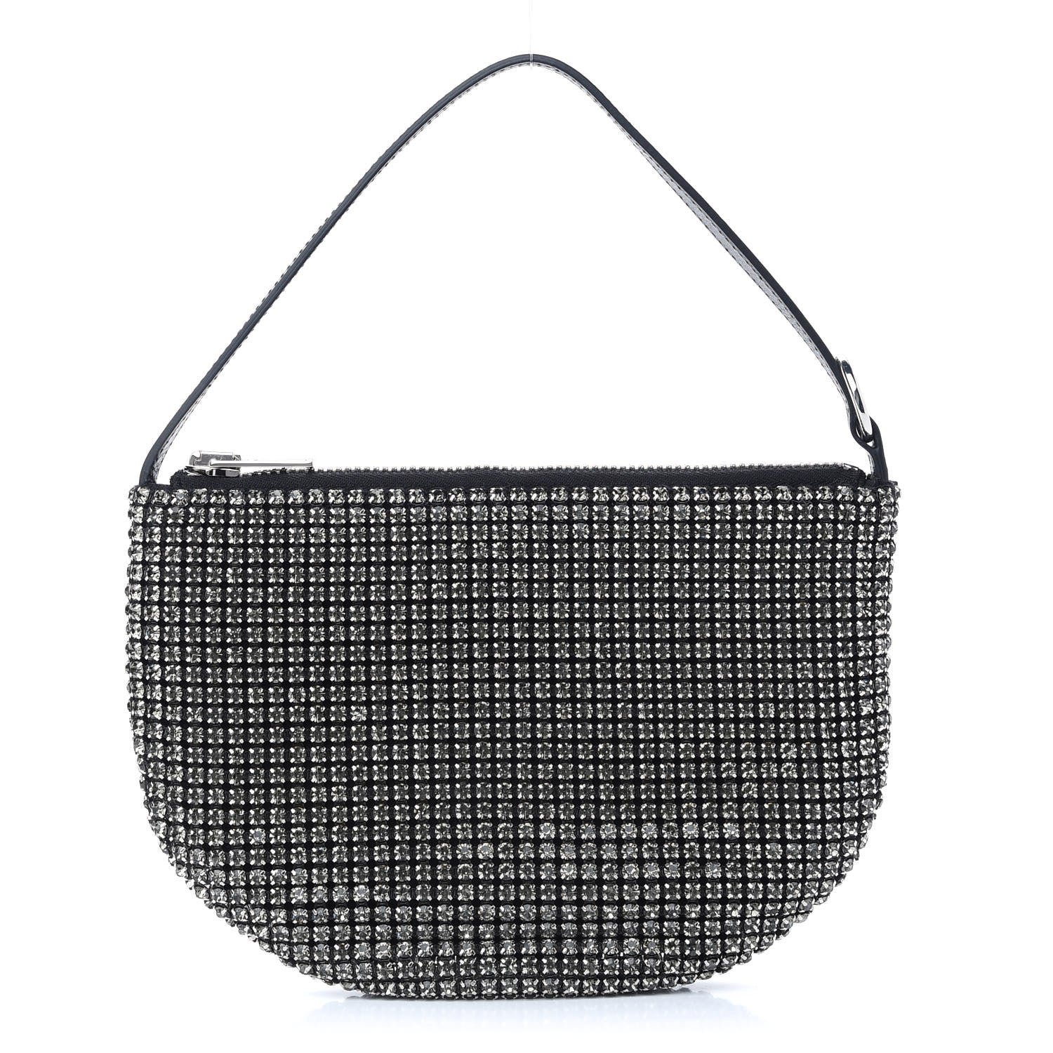 Alexander Wang Mesh Crystal Wanglock Fortune Cookie Bag Black 1 of 8