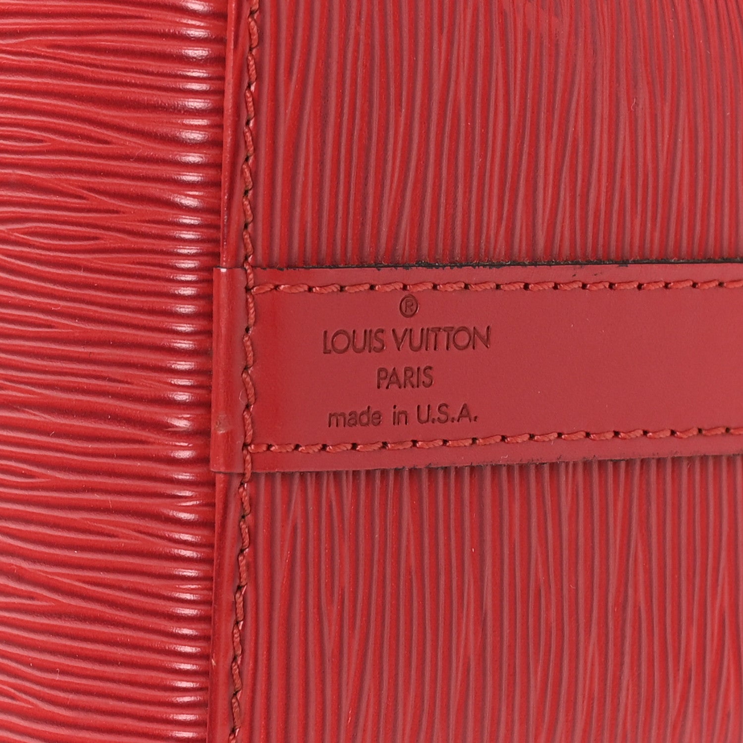 Louis Vuitton Epi Petit Noe Castillan Red 6 of 9