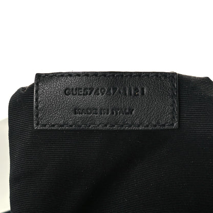Saint Laurent Calfskin Y Quilted Monogram Large Loulou Chain Satchel Black 8 of 11
