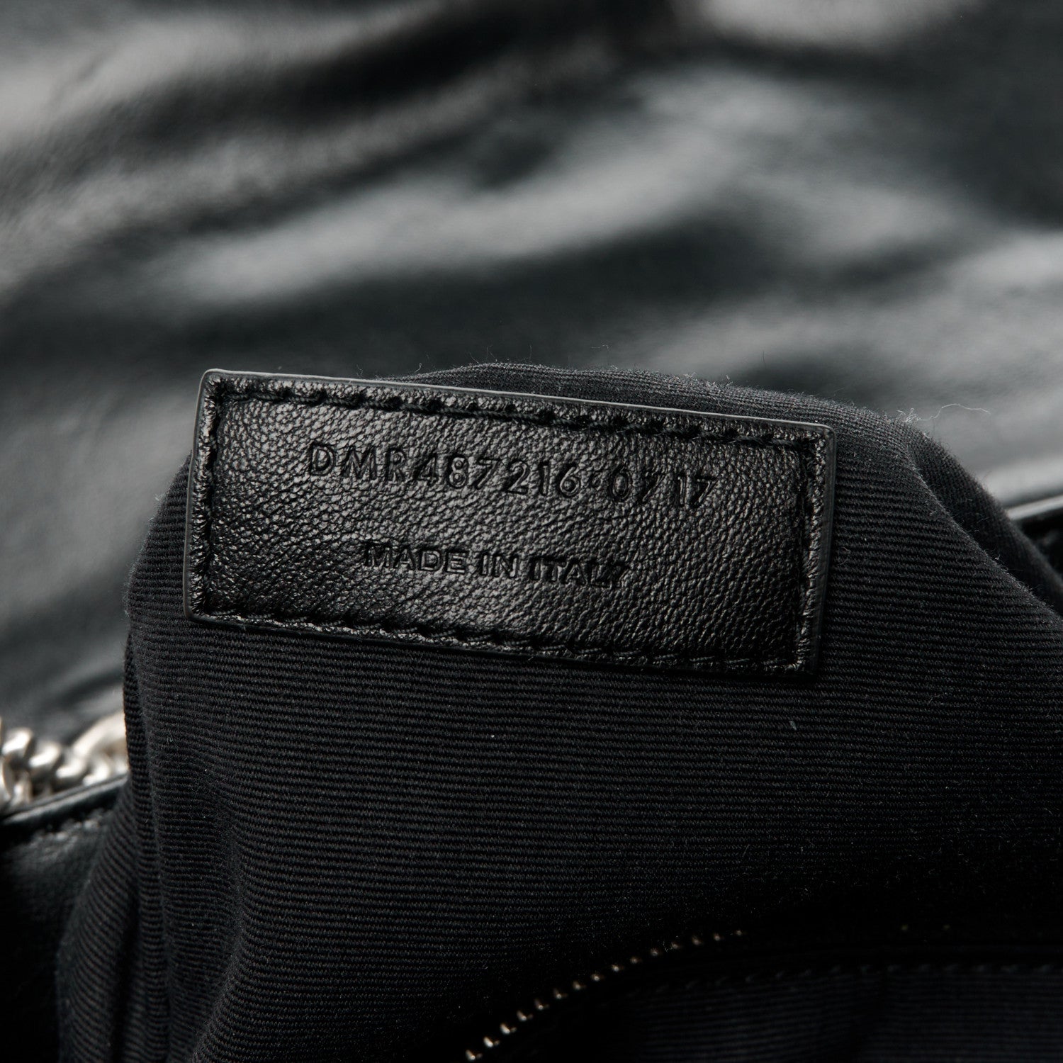 Saint Laurent Calfskin Y Quilted Monogram Medium Loulou Chain Satchel Black 8 of 11