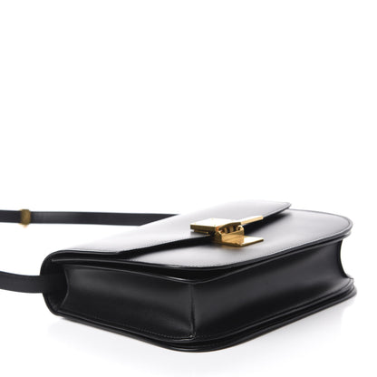 Celine Box Calfskin Medium Classic Box Flap Bag Black 4 of 13