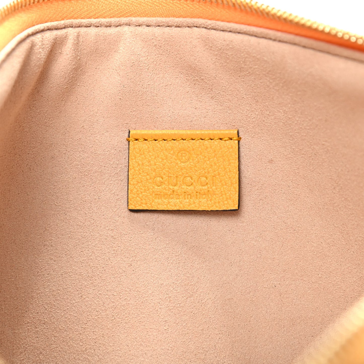 GG Supreme Monogram Flora Large Ophidia Pouch Clutch Beige Multicolor Crop