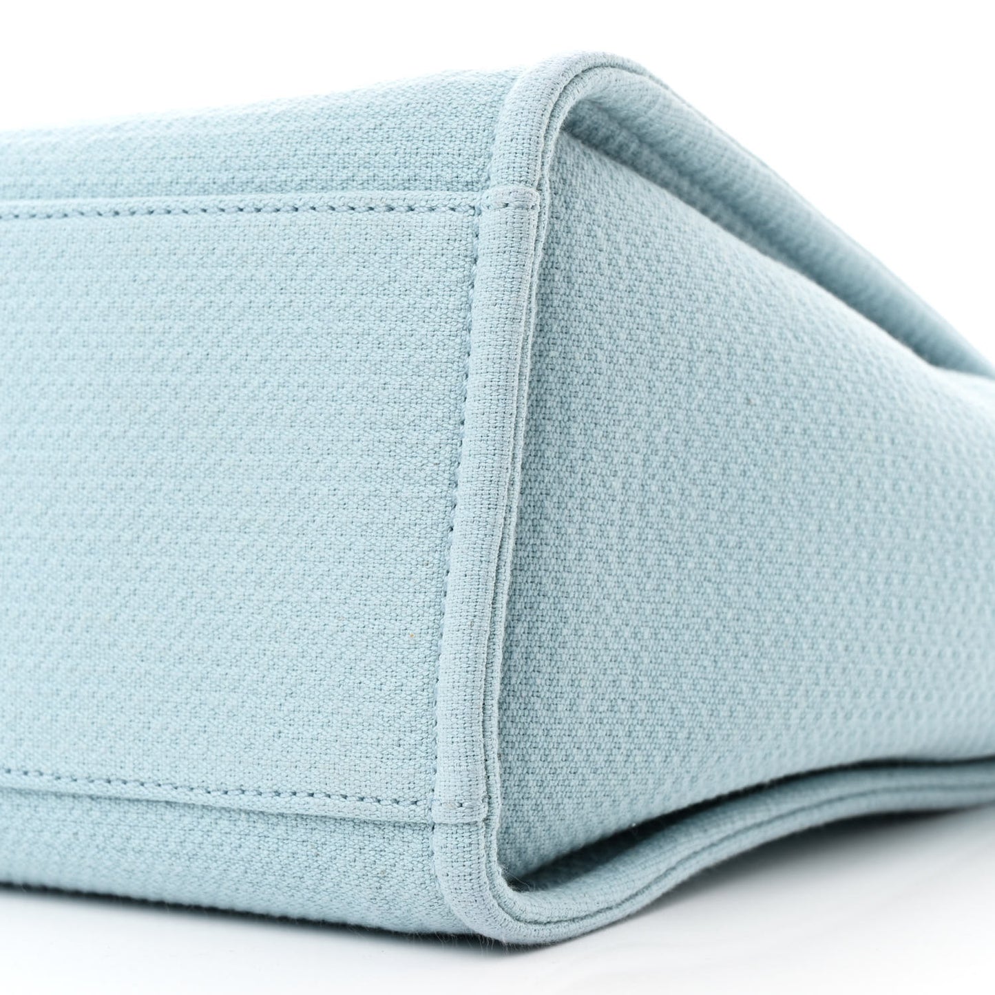 Mixed Fibers Small Deauville Tote Light Blue