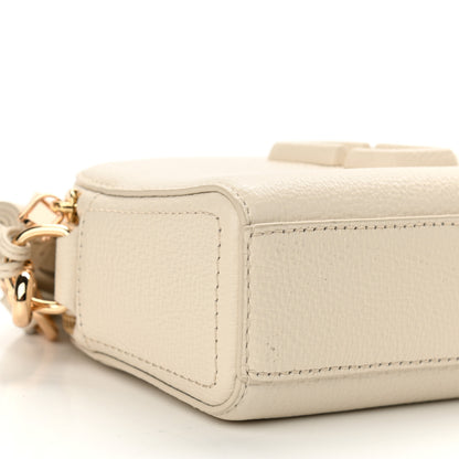 Marc Jacobs Calfskin Shutter Camera Crossbody Bag Ivory 8 of 9