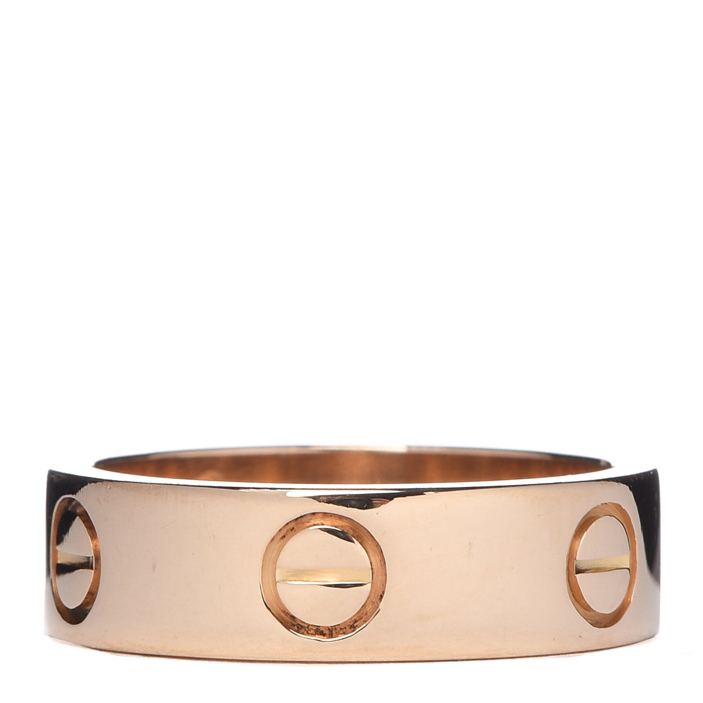 18K Yellow Gold 5.5mm LOVE Ring 51 5.75