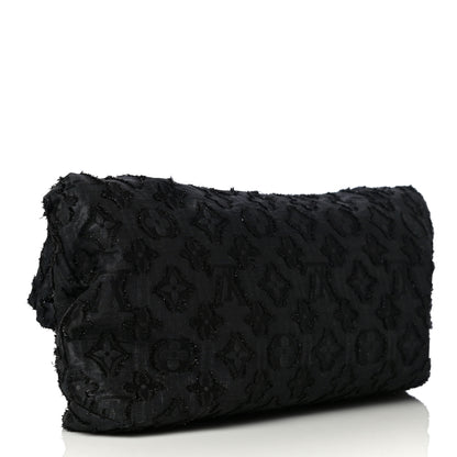Louis Vuitton Lurex Quilted Monogram Altair Clutch Black 17 of 23