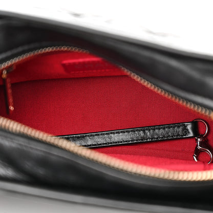 Chanel Aged Calfskin Quilted Small Gabrielle Hobo Black 5 of 15