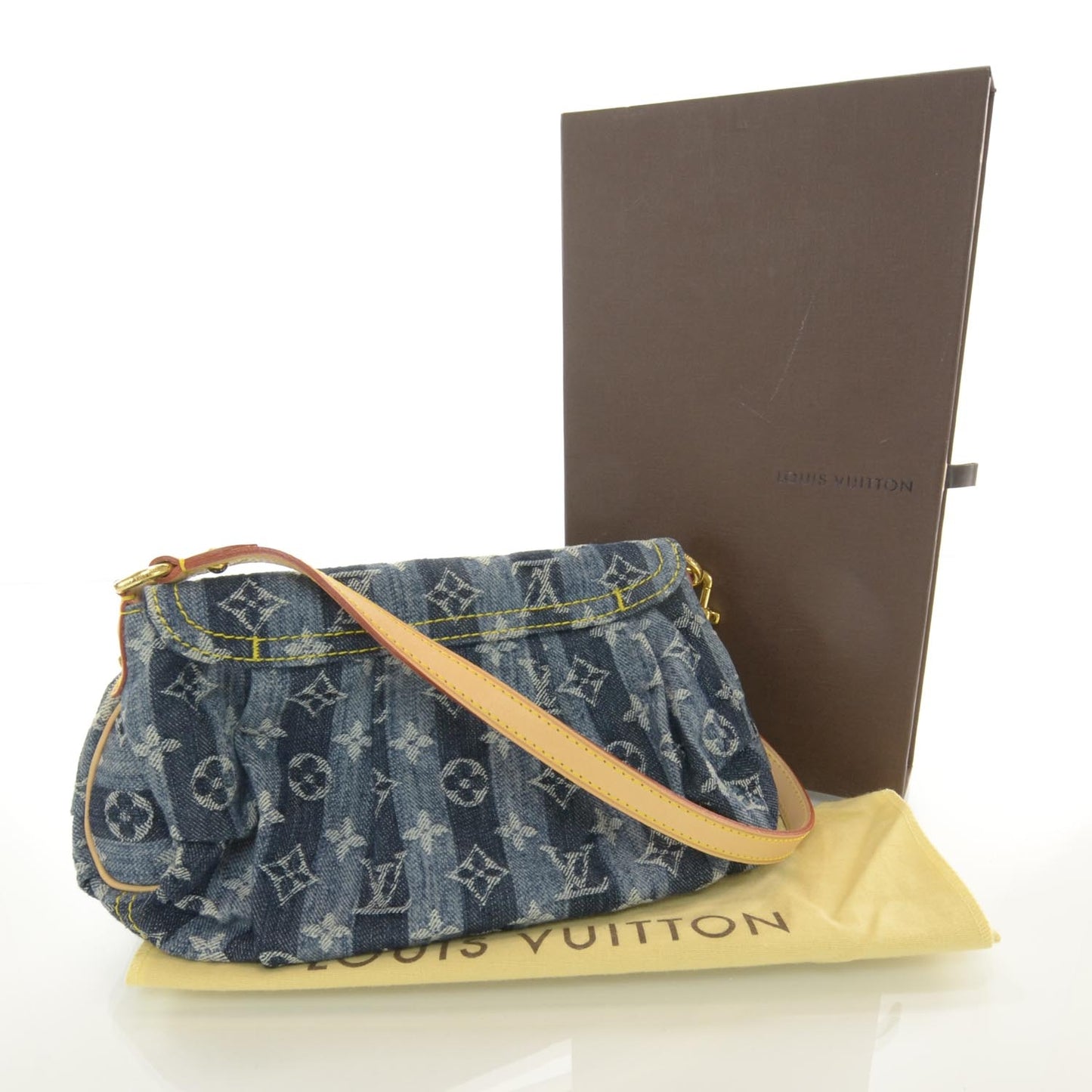 Denim Raye Mini Pleaty