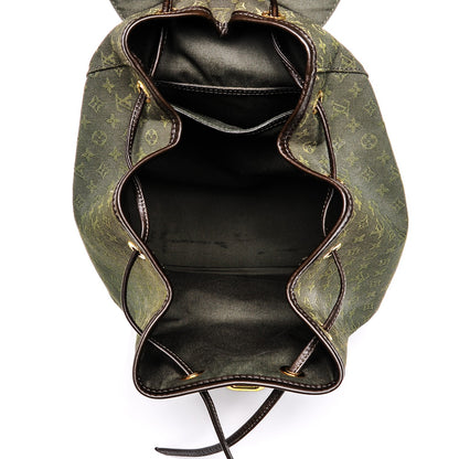 Louis Vuitton Mini Monogram Montsouris GM Backpack Kaki 5 of 6