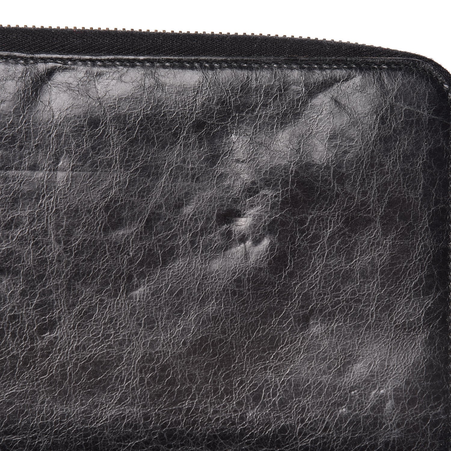 Balenciaga Agneau Classic Hardware Compagnon Wallet Black 8 of 13