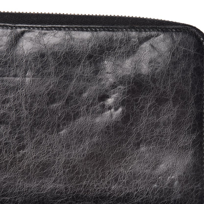 Balenciaga Agneau Classic Hardware Compagnon Wallet Black 8 of 13
