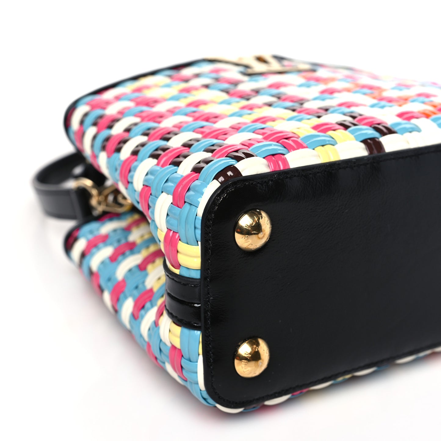 Taurillon Calfskin Guinguette Capucines BB Multicolor