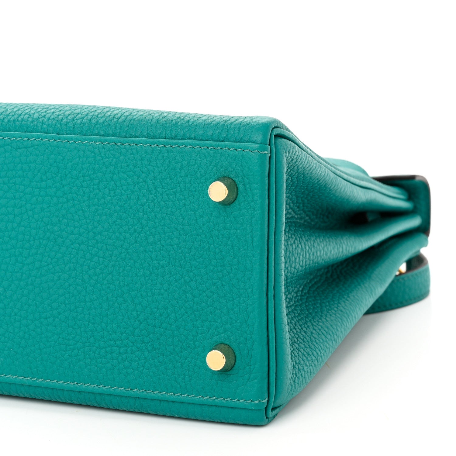 Hermes Taurillon Clemence Kelly Retourne 28 Bleu Paon 9 of 9
