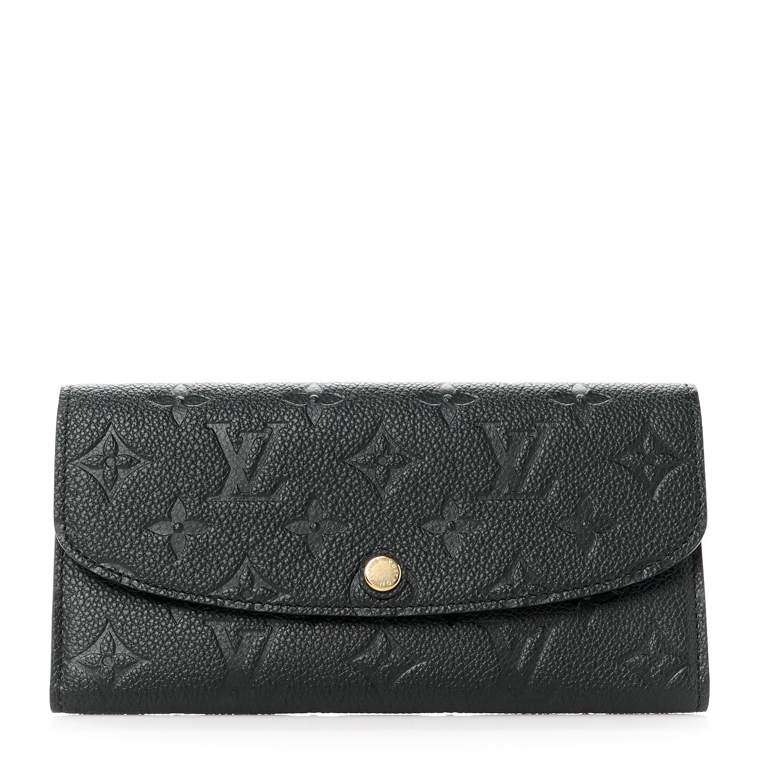 Louis Vuitton Empreinte Emilie Wallet Black Dune 1 of 10