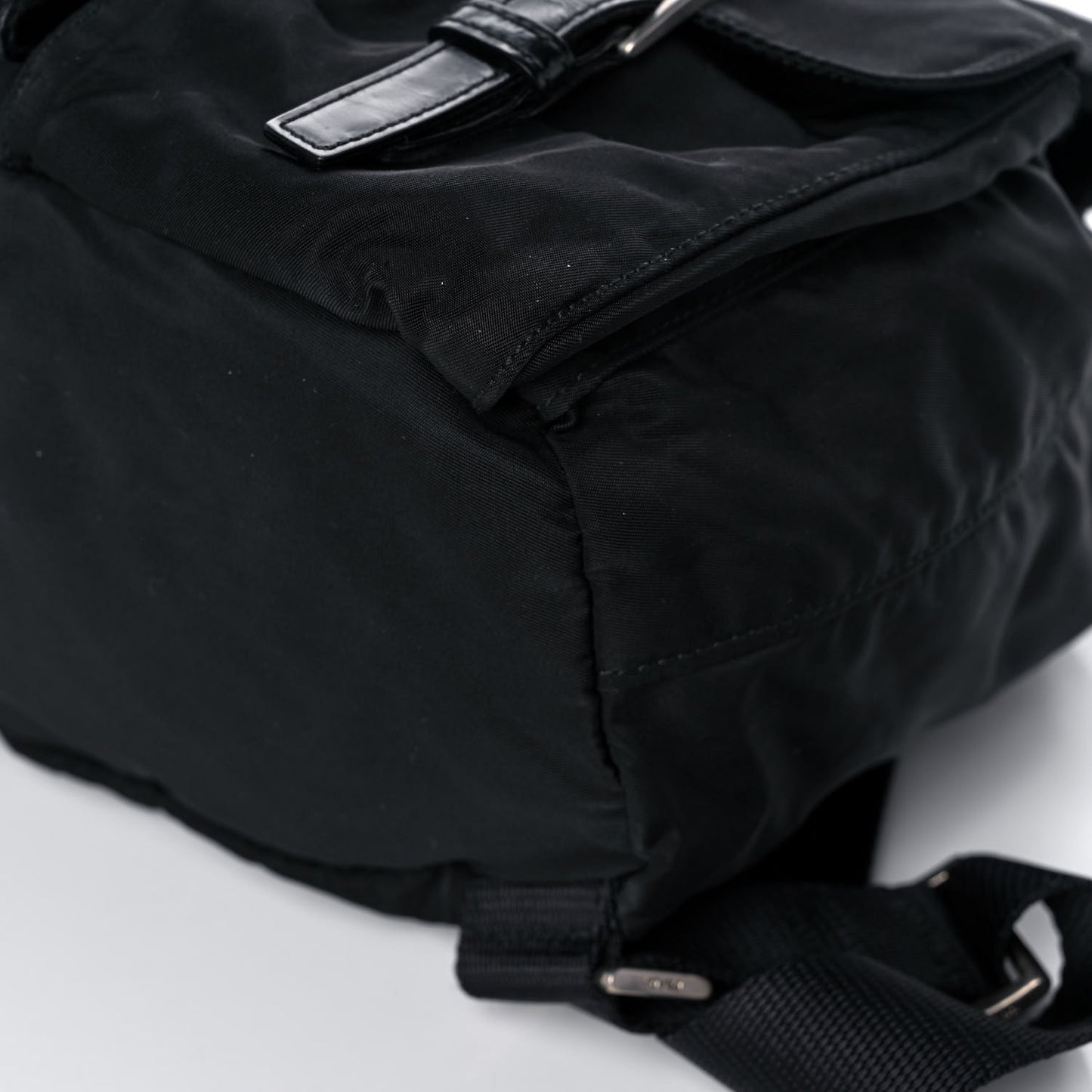 Tessuto Nylon Vela Small Backpack Black