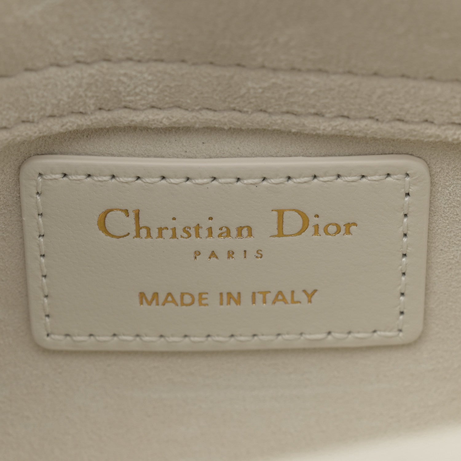 Christian Dior Lambskin Cannage Dioramour Micro Lady D-Joy Latte 6 of 11