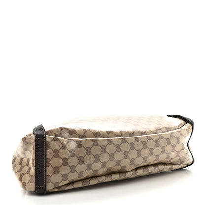 Gucci Crystal Monogram Medium Abbey Shoulder Bag Dark Brown 4 of 9