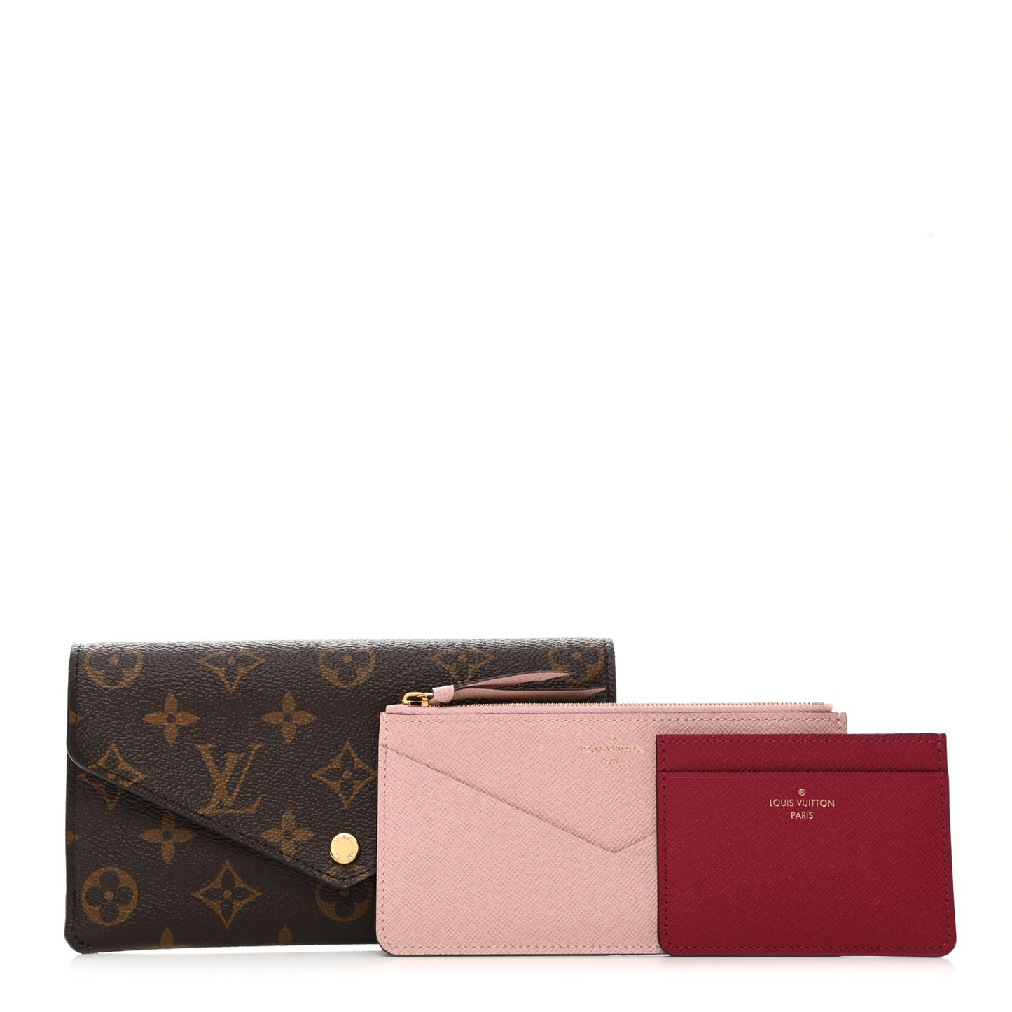 Monogram Jeanne Wallet Coquelicot