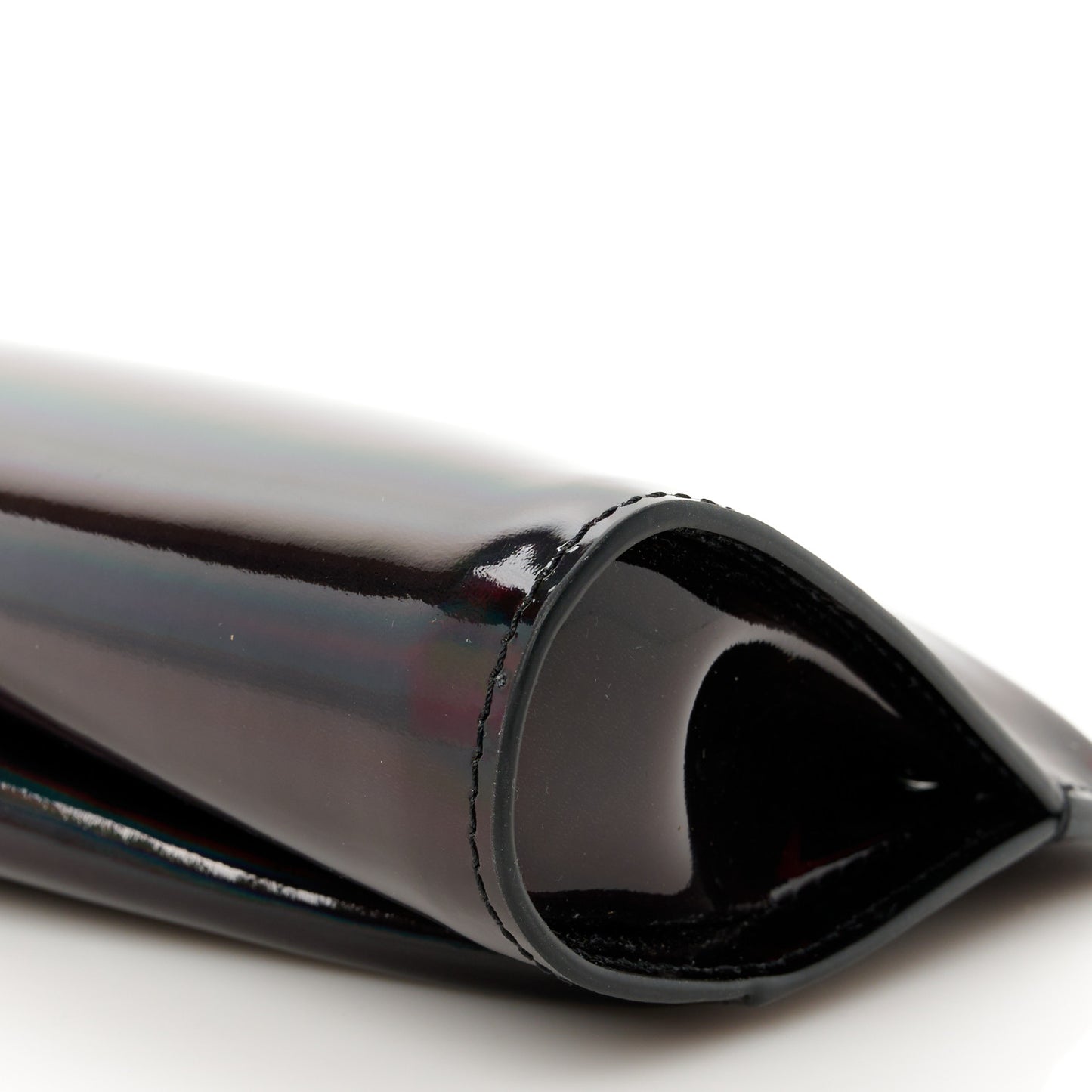 Patent Psychic Loubitwist Clutch Black