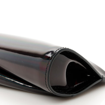 Christian Louboutin Patent Psychic Loubitwist Clutch Black 10 of 10