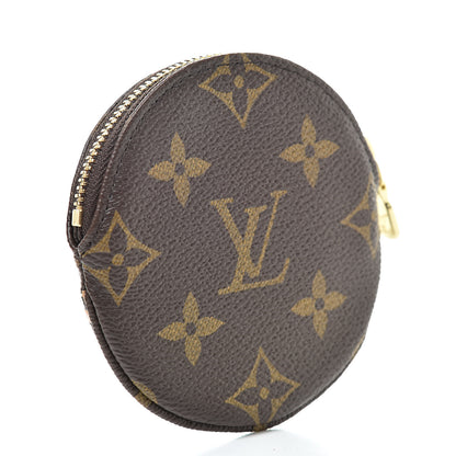 Louis Vuitton Monogram 2019 Christmas Animation Round Coin Purse Blue 3 of 8