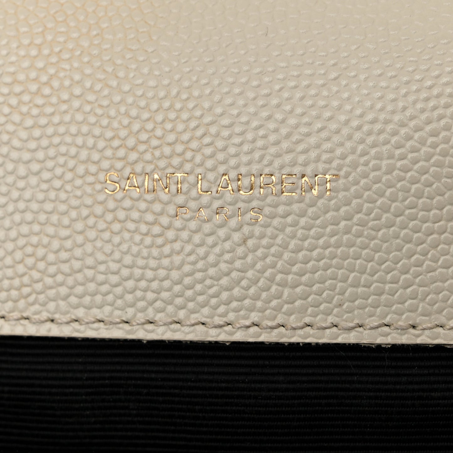 Grain De Poudre Textured Mixed Matelasse Triquilt Medium Monogram Satchel Crema Soft