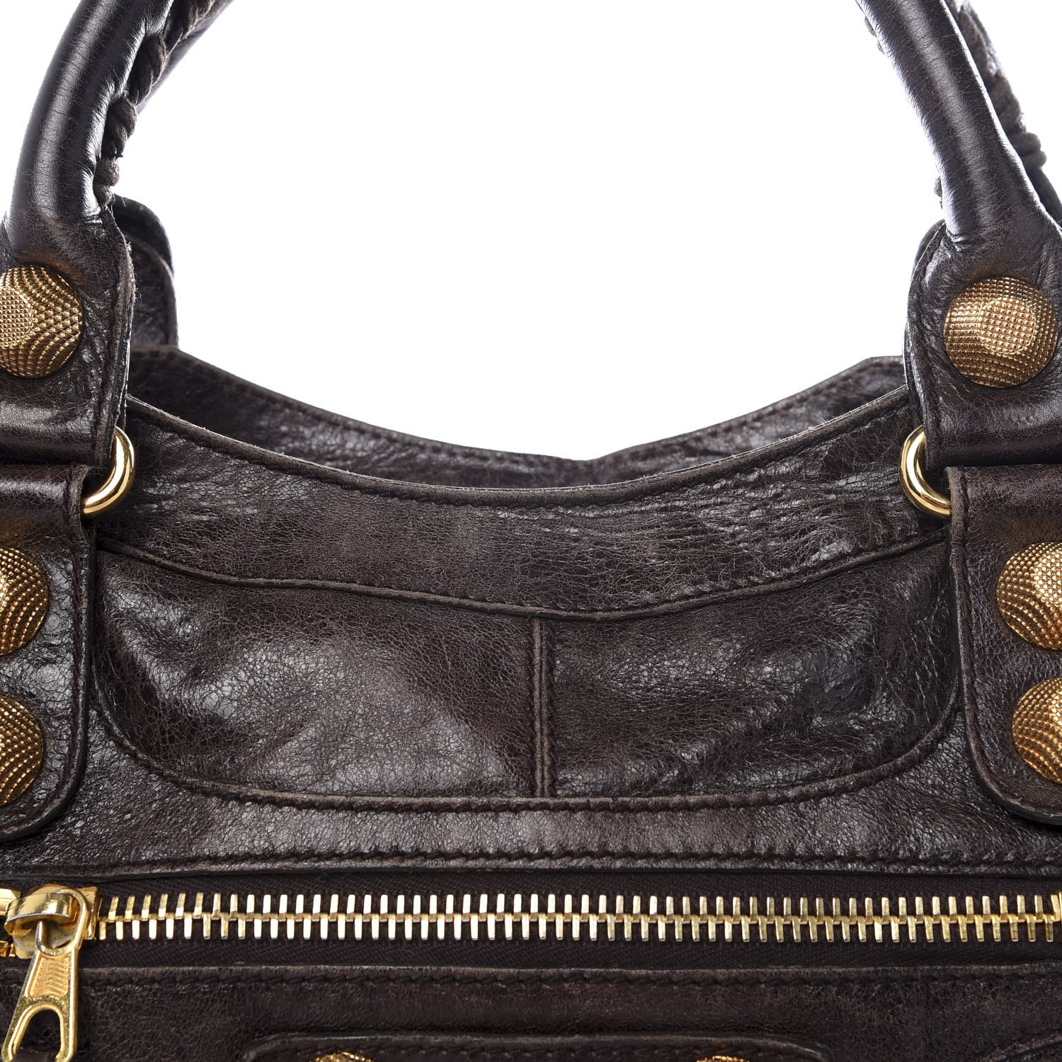 Balenciaga Chevre Giant 21 Gold Hardware Part Time Truffle 9 of 10