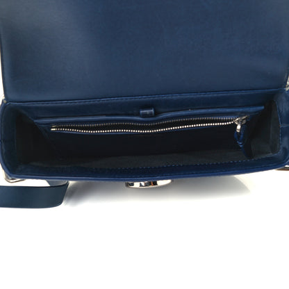 3.1 Phillip Lim Calfskin Alix Saddle Crossbody Bag Blue 5 of 11
