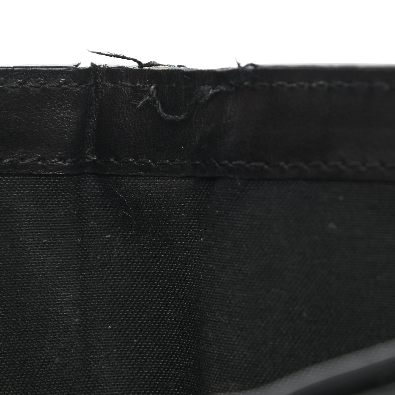 Fendi Vitello Century Metal Monster Eyes Bi-Fold Wallet Black 16 of 17