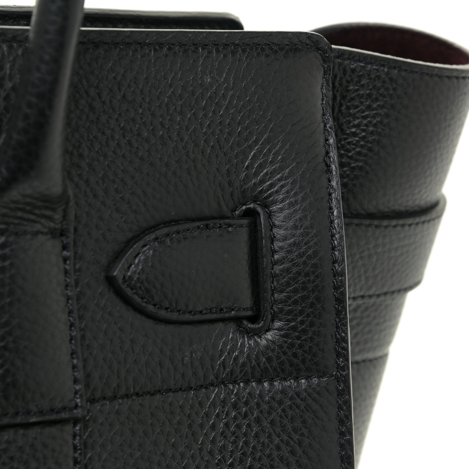 Mulberry Small Classic Grain Small Zipped Bayswater Black 13 of 15