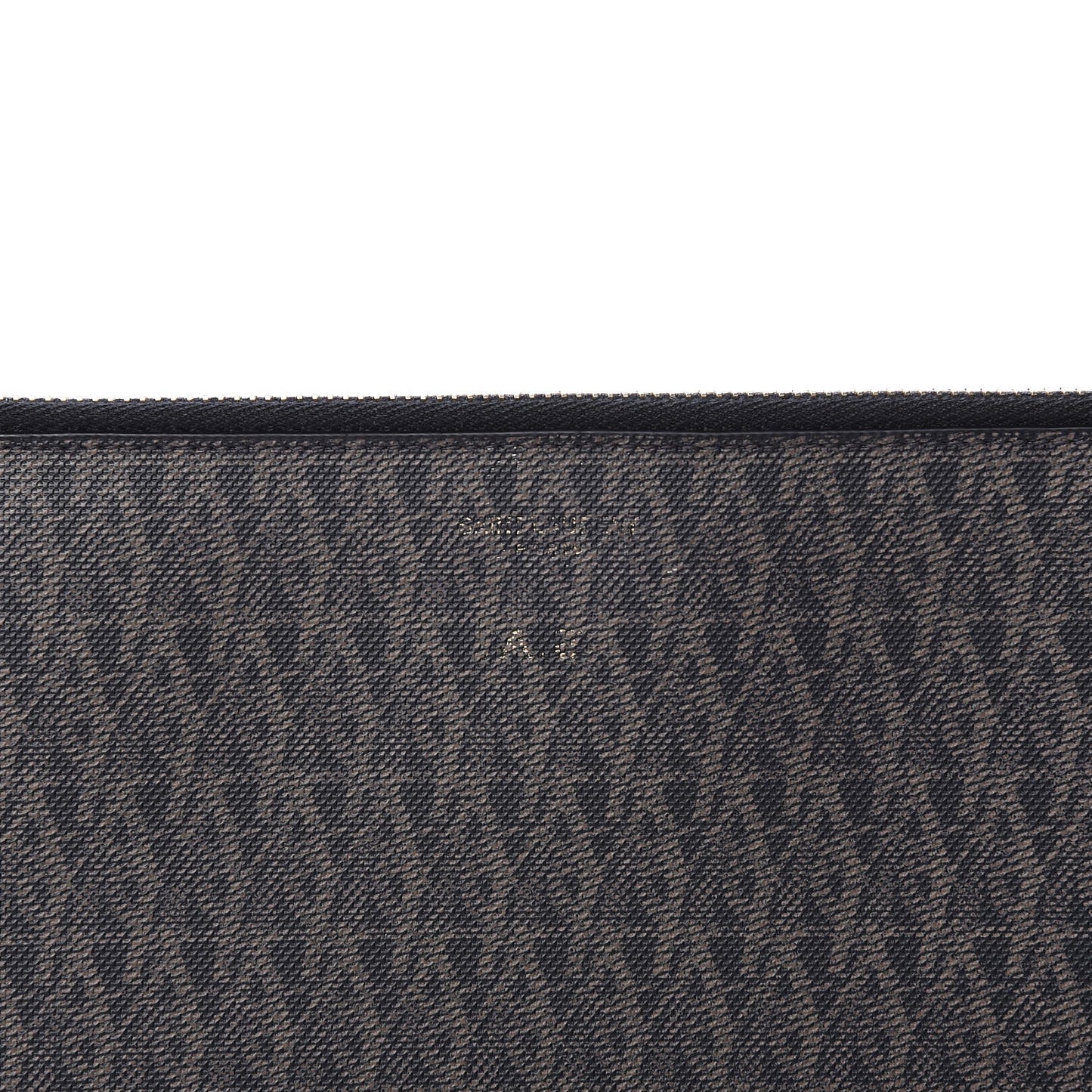 Classic Toile Monogram Document Case Black