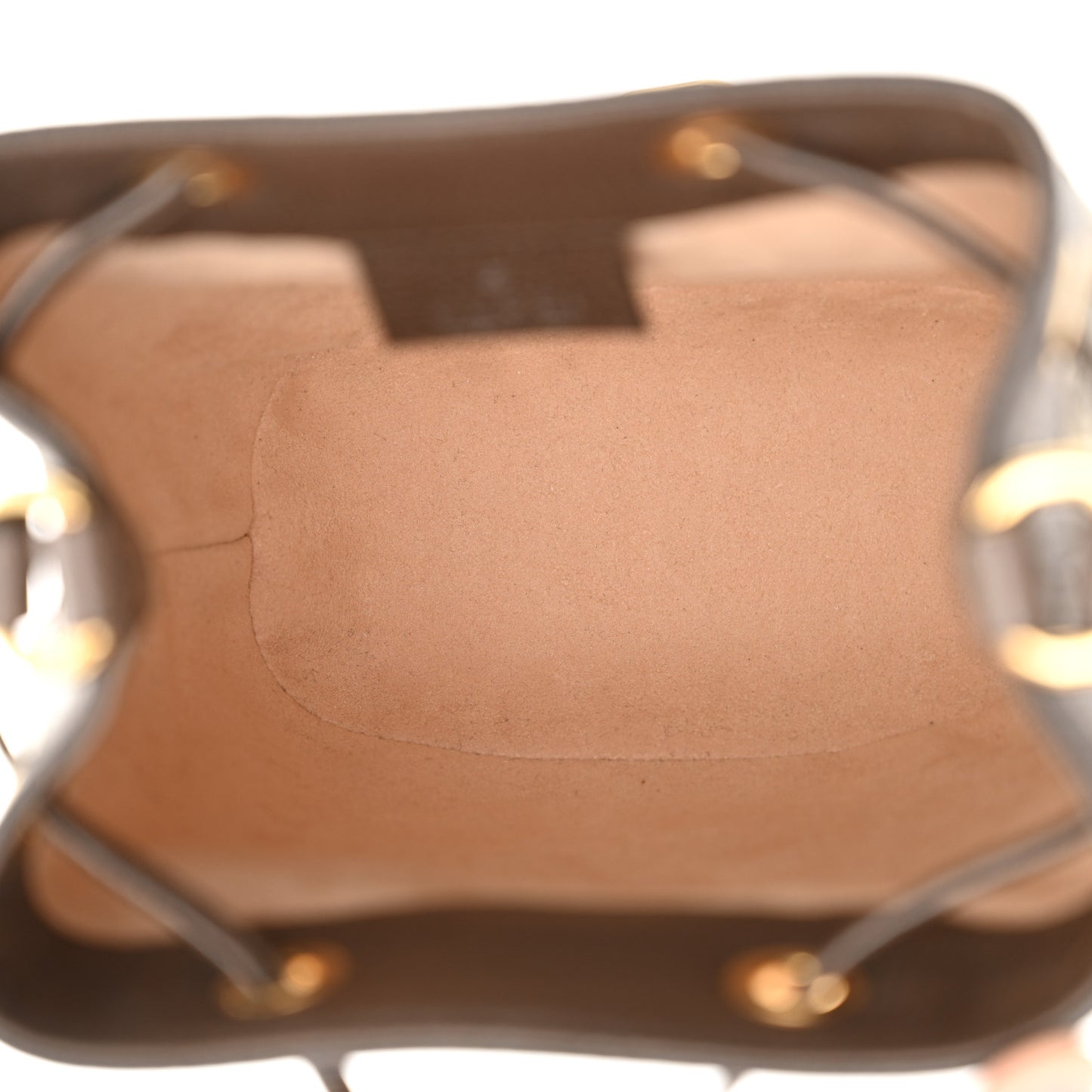 GG Supreme Monogram Web Mini Ophidia Bucket Bag Brown