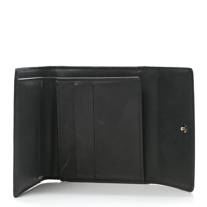 Louis Vuitton Mat Monogram Elise Wallet Black 6 of 9