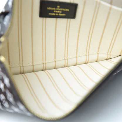 Louis Vuitton Monogram Giant Jungle Neverfull MM Ivory 13 of 13