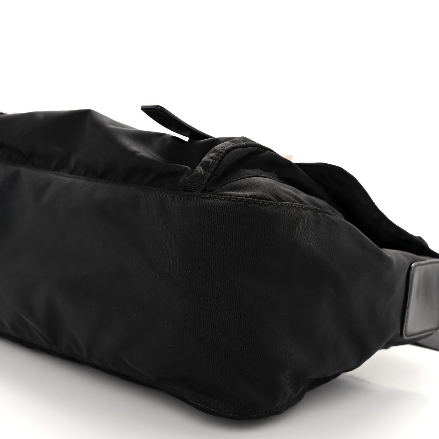 Tessuto Nylon Messenger Bag Black