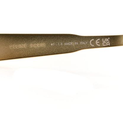 Celine Metal Triomphe 01 Sunglasses CL40235U Gold Green 5 of 7