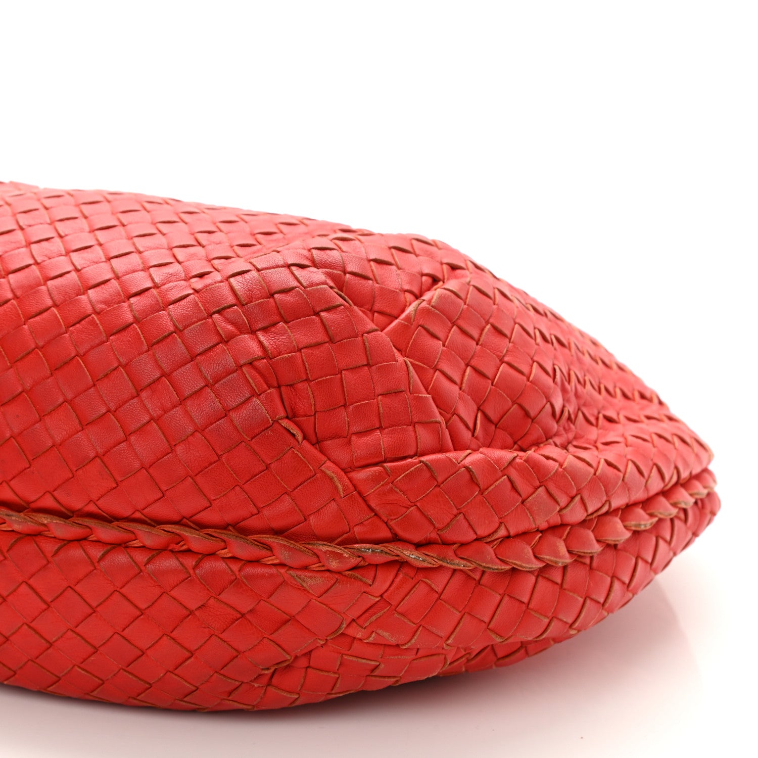 Bottega Veneta Nappa Intrecciato Medium Belly Veneta Hobo Flame 9 of 10