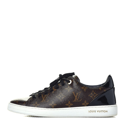 Louis Vuitton Patent Monogram Frontrow Sneakers 40 1 of 9