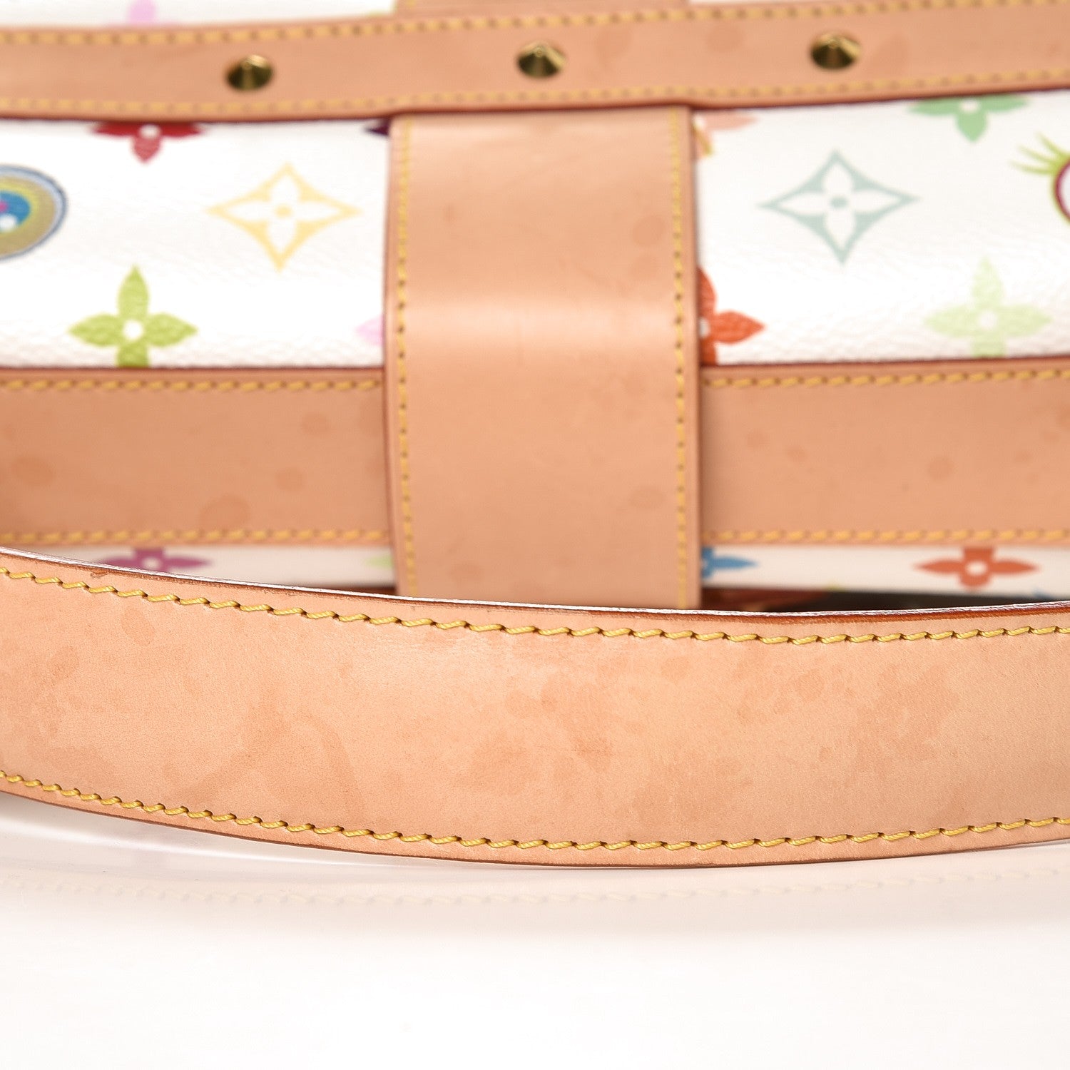 Louis Vuitton Monogram Multicolor Murakami Eye Love You White 18 of 18