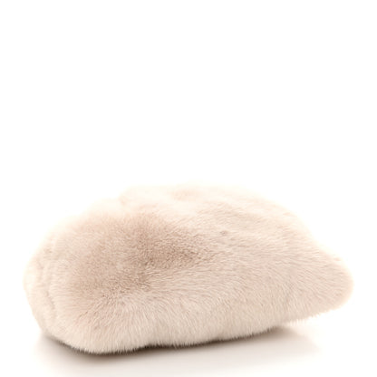 Valentino Garavani Mink Fur Clutch Pink 4 of 10