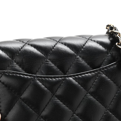 Chanel Lambskin Quilted Mini Rectangular Flap Black 10 of 10
