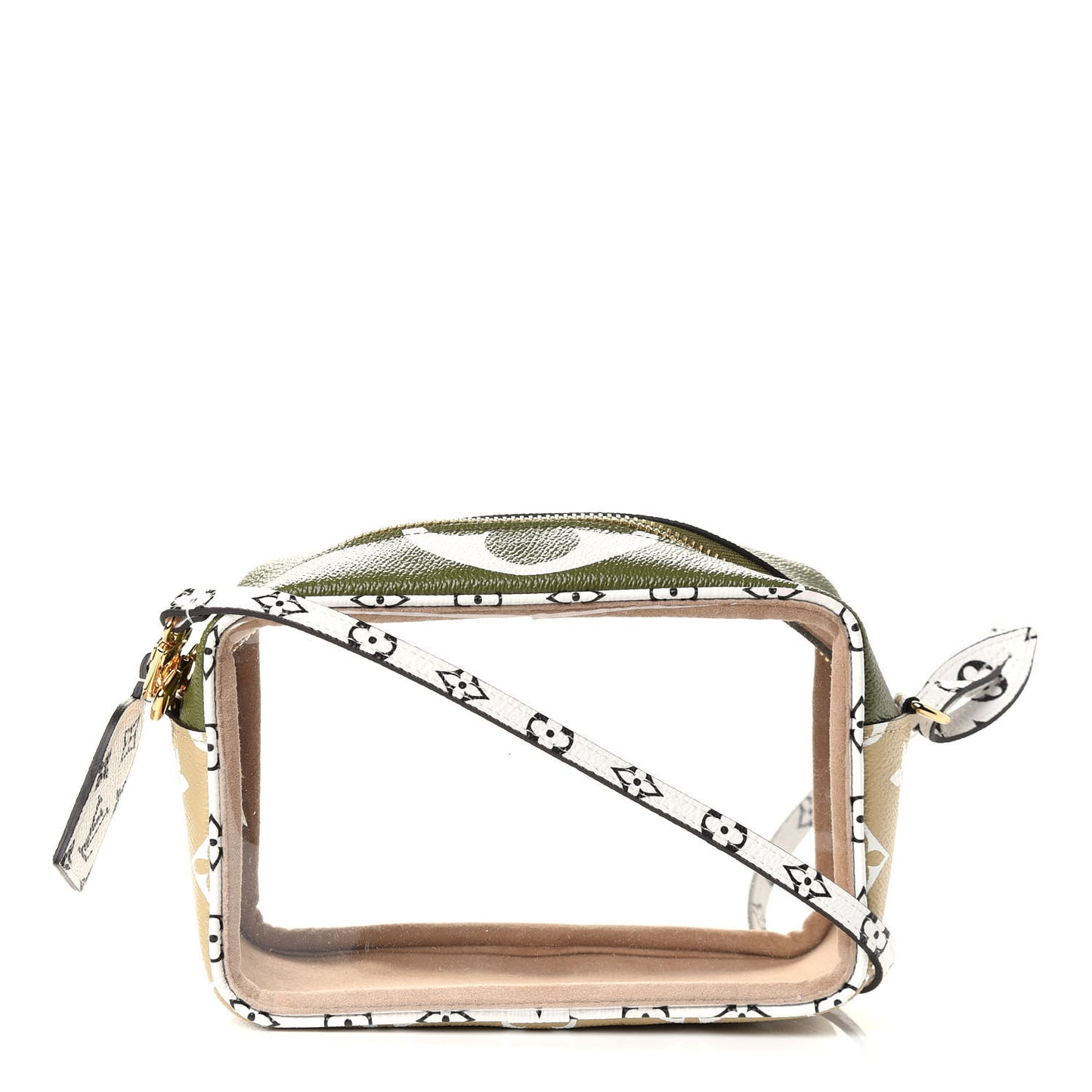 Monogram Giant Beach Pouch Kaki