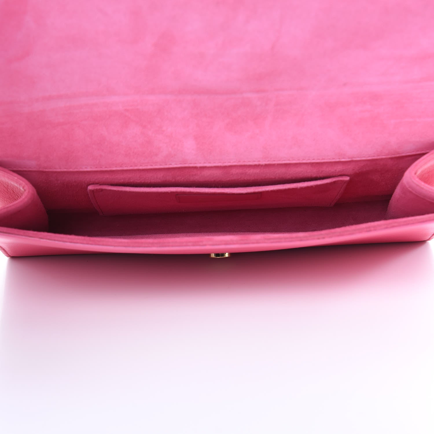 Saint Laurent Calfskin Classic Y Ligne Clutch Pink 5 of 16